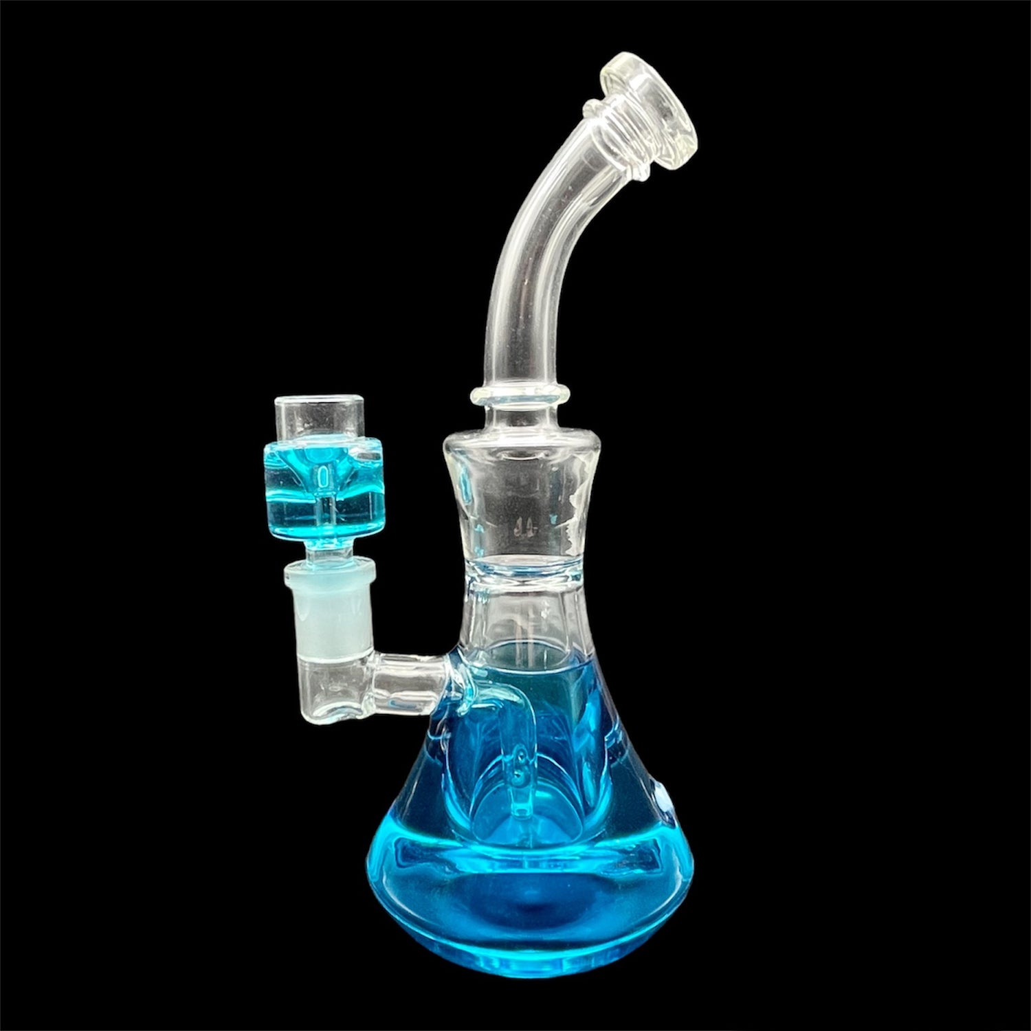 Freezable glass bongs