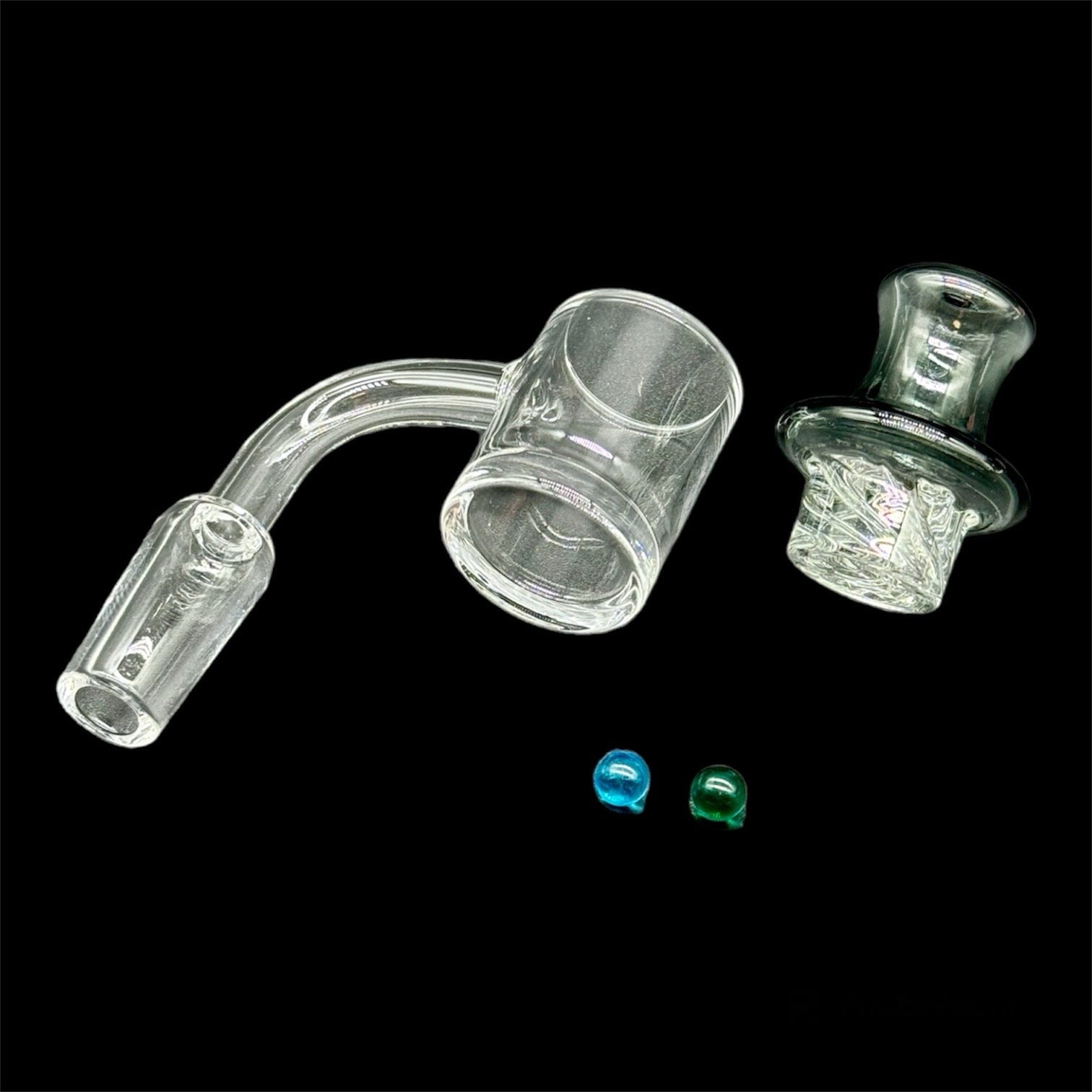 14mm Double Bottom Quartz Banger B-146 bangers 