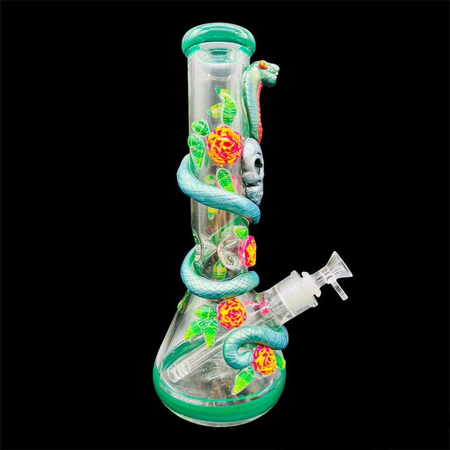 3D Death Cobra Glass Beaker