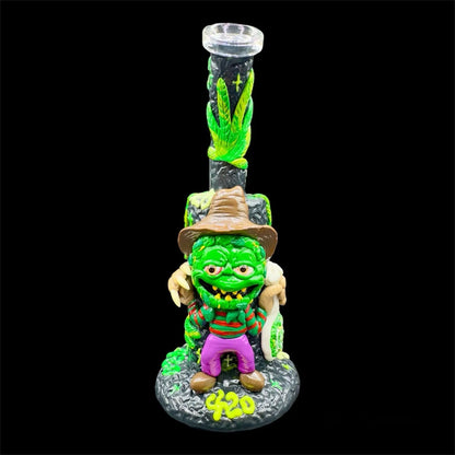 420 Leaf Glow In The Dark Dab Rig 10» funny