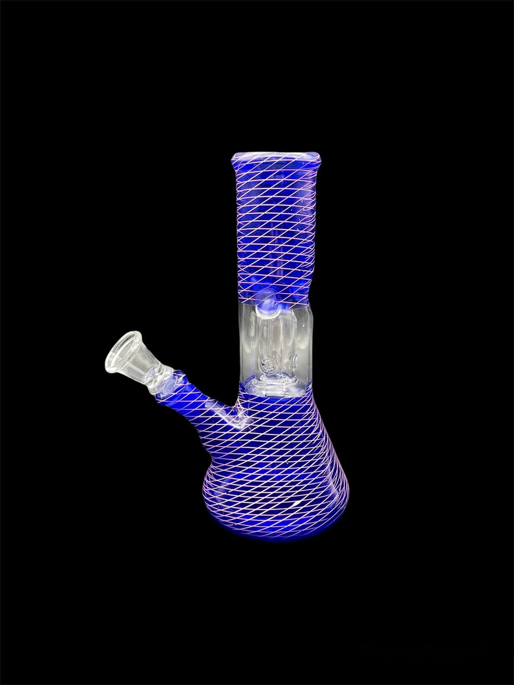 blue glass bongs