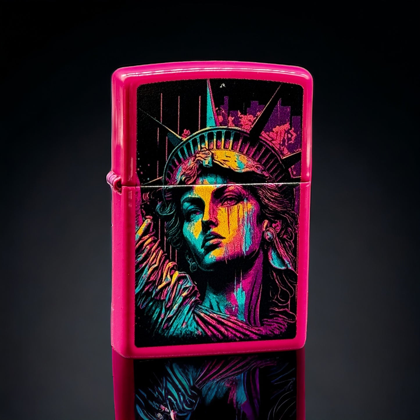 American Lady Design Pink ZIPPO