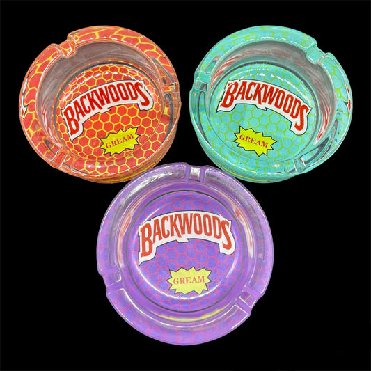 BackWoods Glass Ashtrays random color