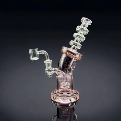 Bent Shape Rig pink color 