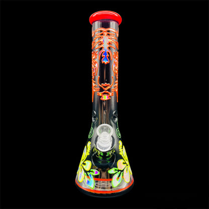 Black Tiger Beaker 3D Bong