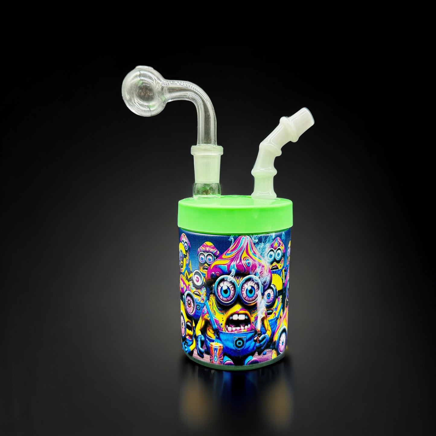 Can Oil Burner Bubbler with minions 