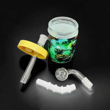 Can Oil Burner Bubbler with all parts removable 