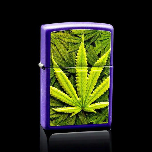 Cannabis Leaf Design ZIPPO