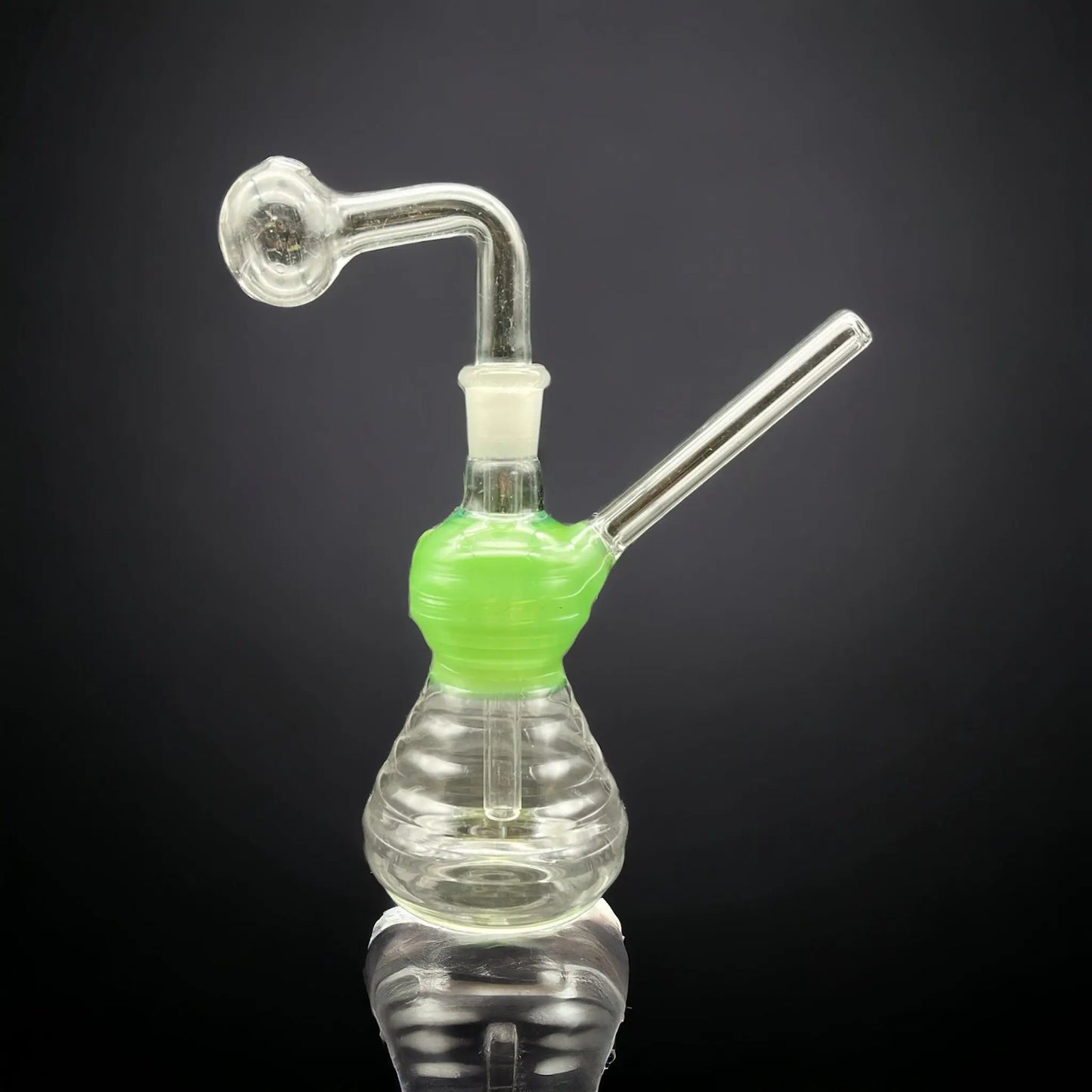 green oil bubbler 