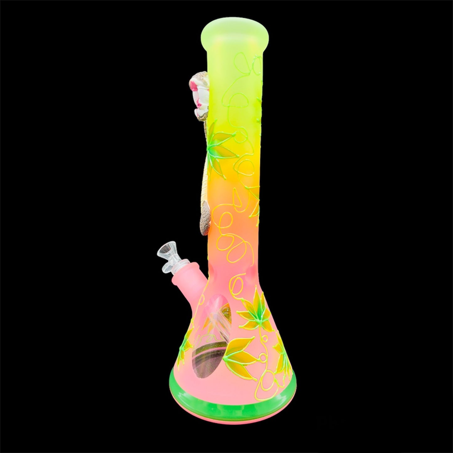 Cobra Beaker 3D Glass Bong