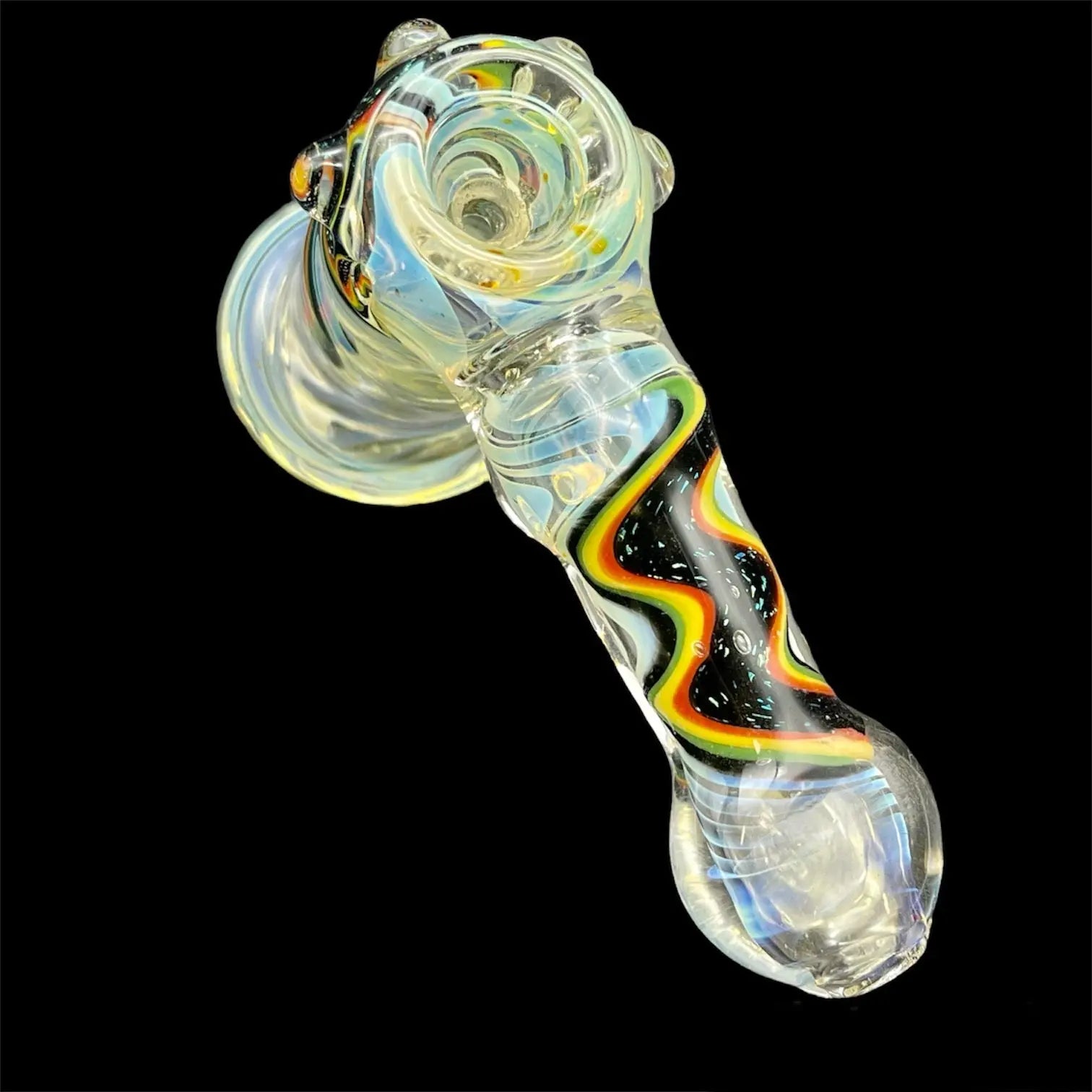 Color Changing Hammer Glass Bubbler 5.5'' uniquesmokeshop.com