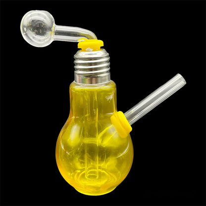 Colored Glass Light Bulb Oil Burner Water Pipe uniquesmokeshop.com