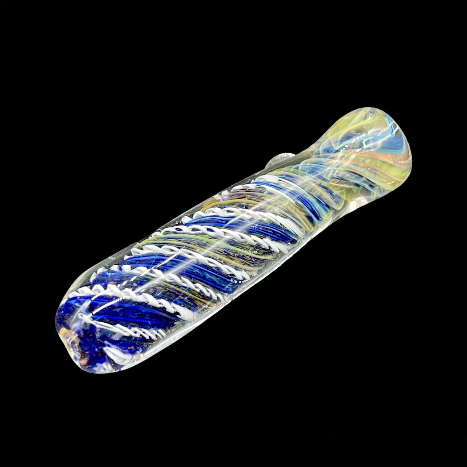 Colored Twisted Chillum Pipes