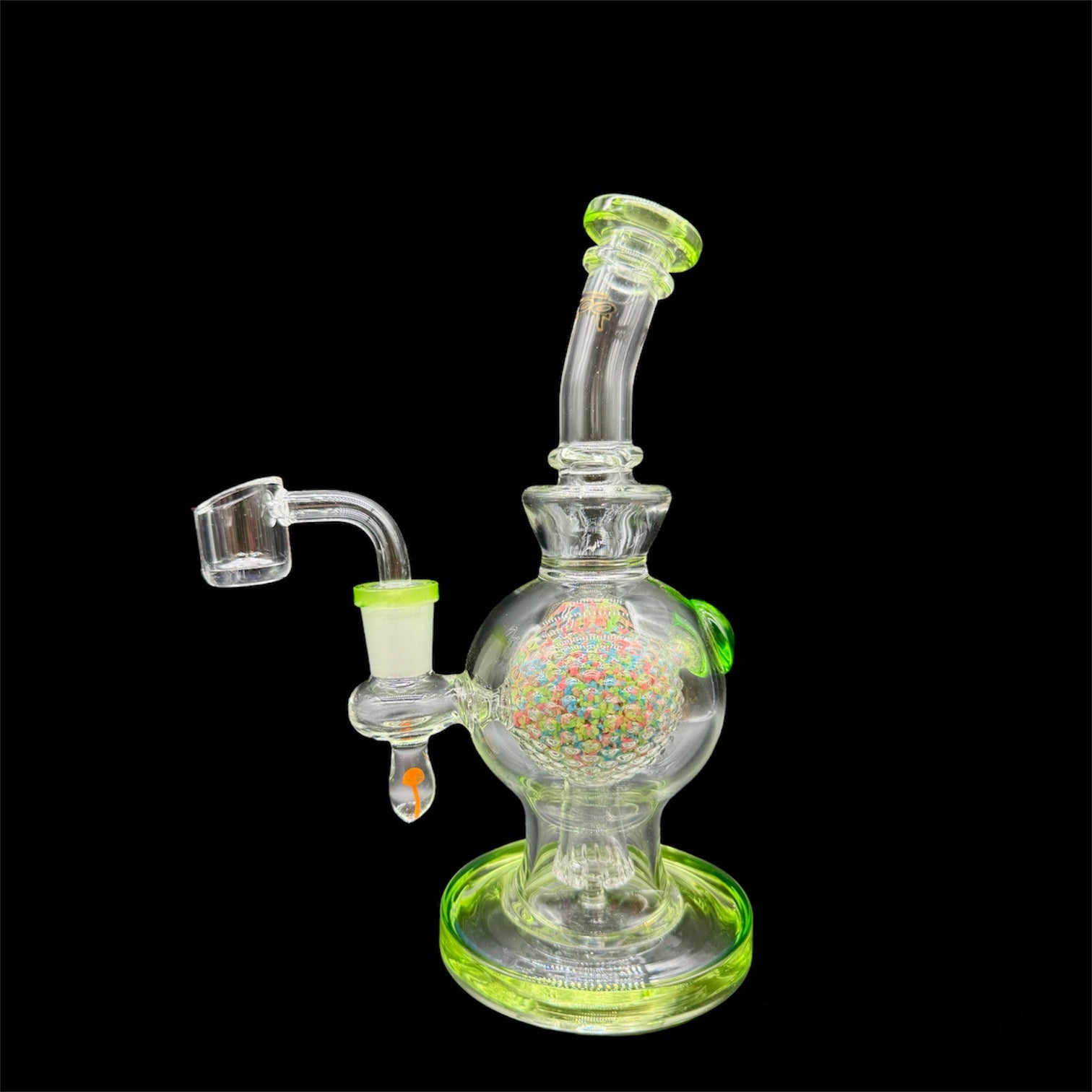 Disco Ball Rig 8’’ green color 