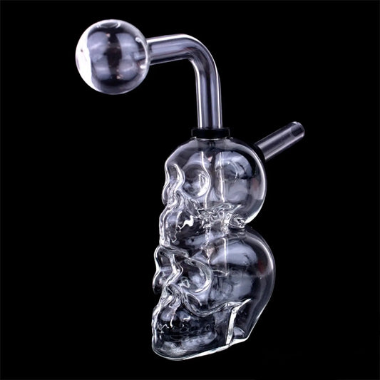 double skull oil burner bubbler 