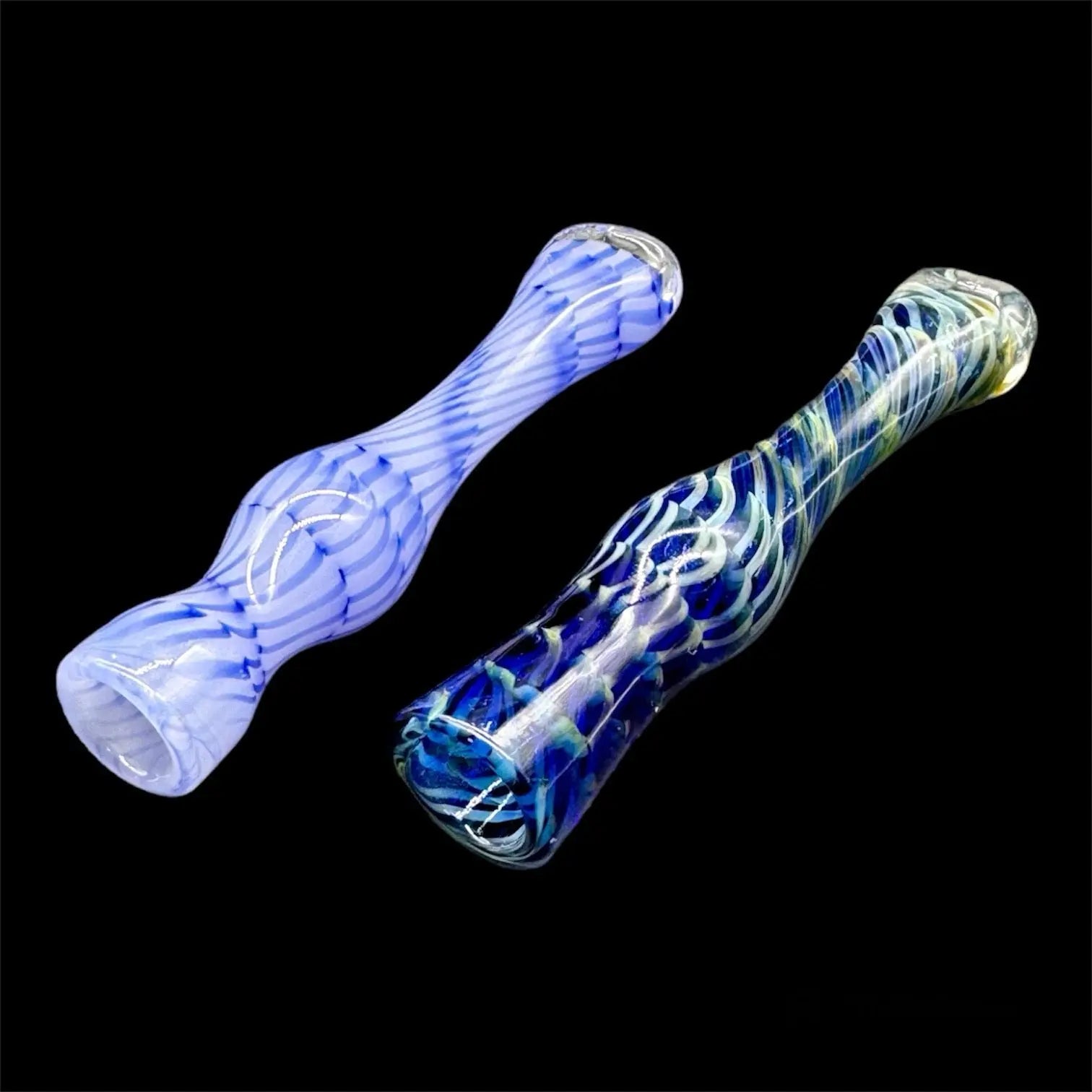 Fancy Colored Chillum blue 