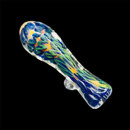 Fancy Spiral Chillums Glass Pipes