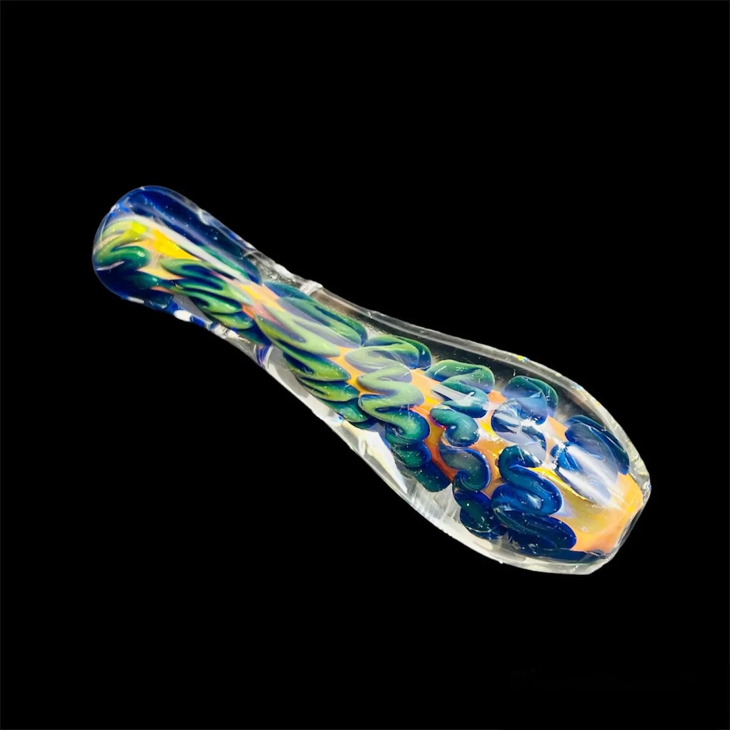 Fancy Spiral Chillums Glass Pipes