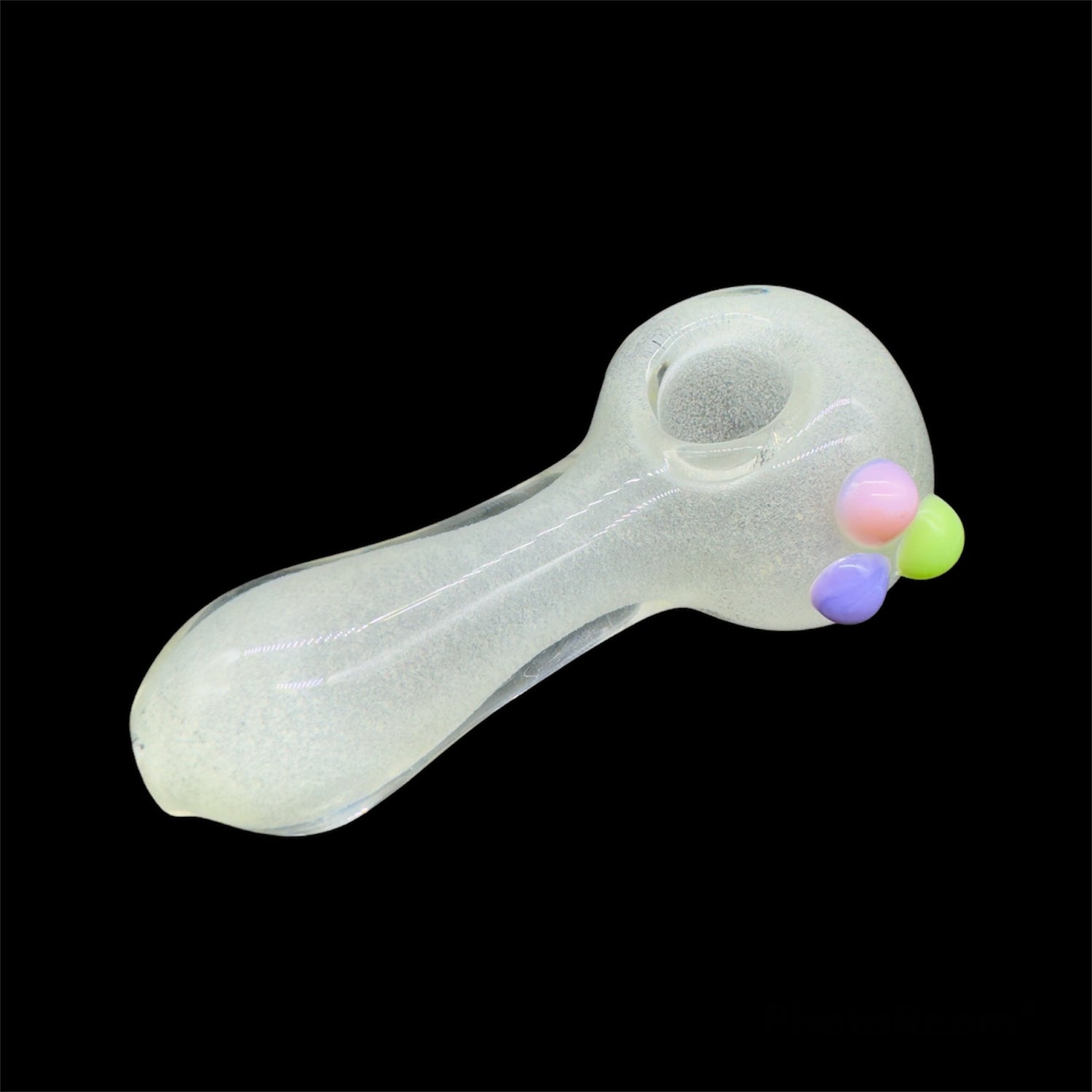 Glowing Glass Hand Pipe Tobacco Pipe Spoon Glass Bowl Glass Weed Burner -  China Glass Water Pipe and Glass Spoon Pipe price