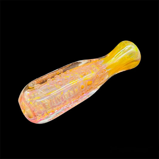 Golden Fumed Chillums Glass Pipes