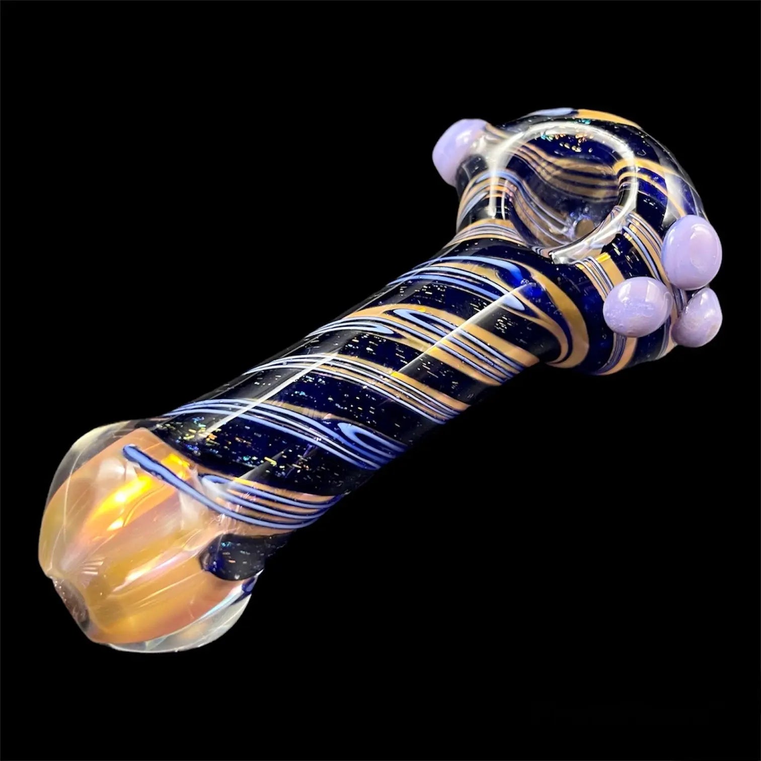 purple glass pipe dichro