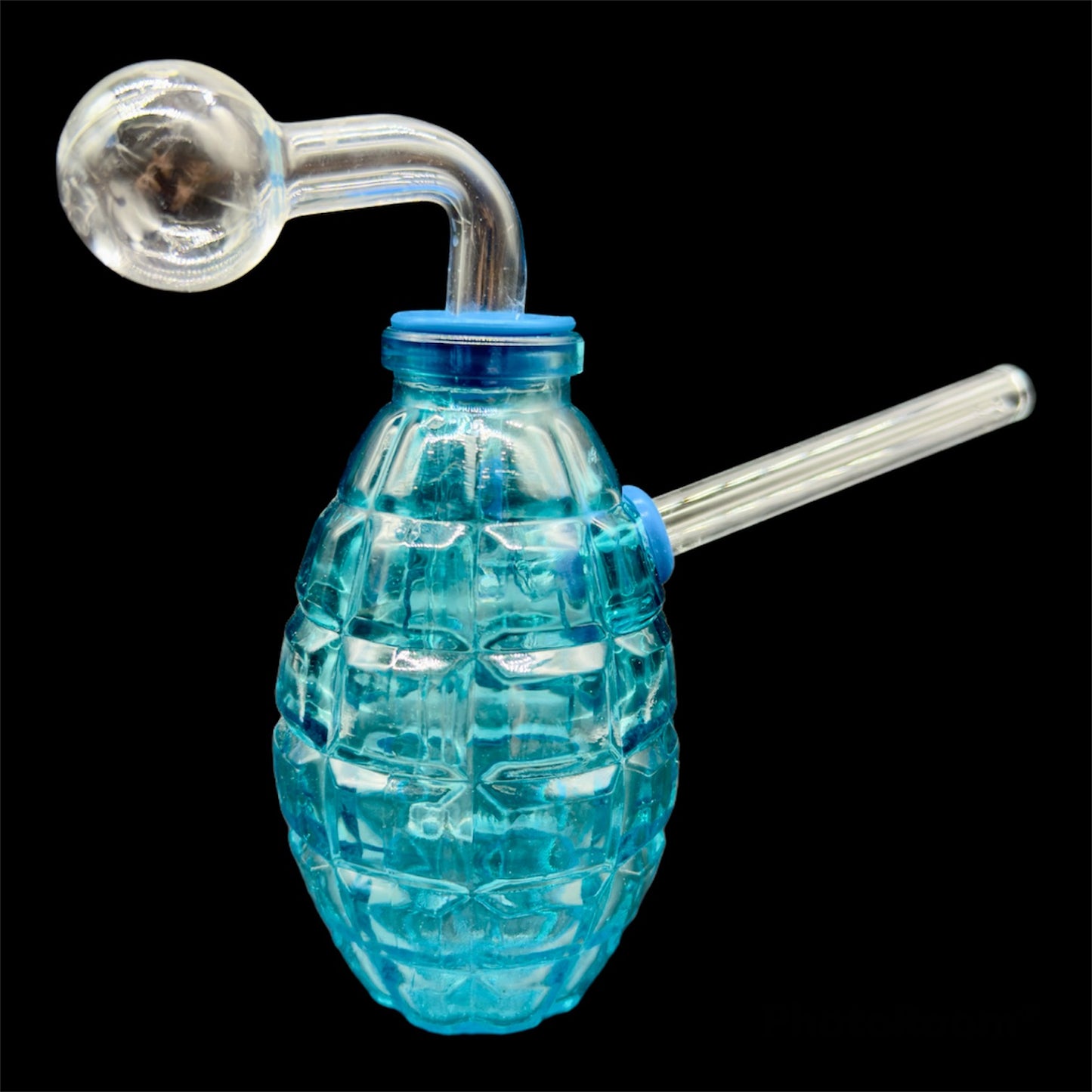 Grenade Oil Burner Bubbler 5’' blue