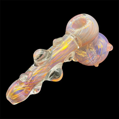 golden glass bubbler