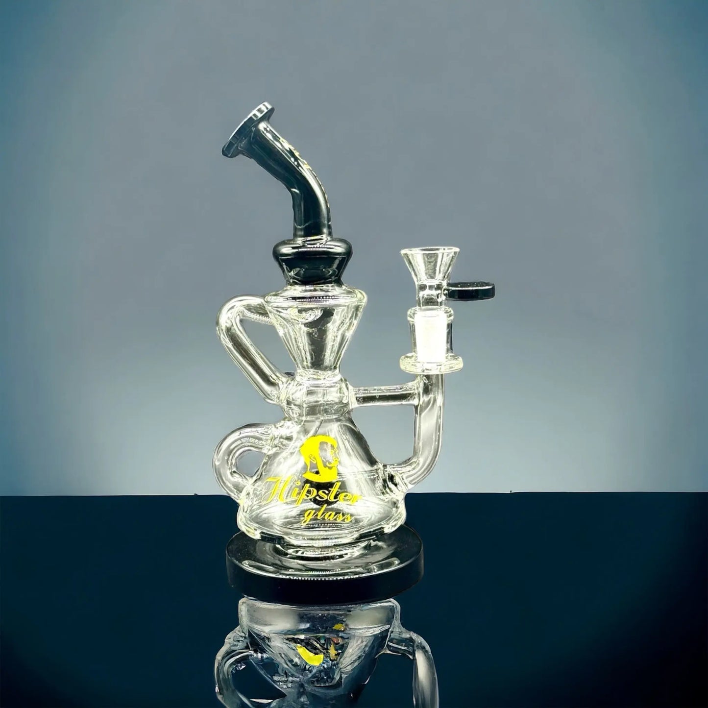 black recycler bong 