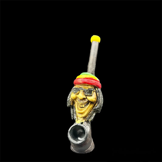 Jamaican Men Tobacco Pipes