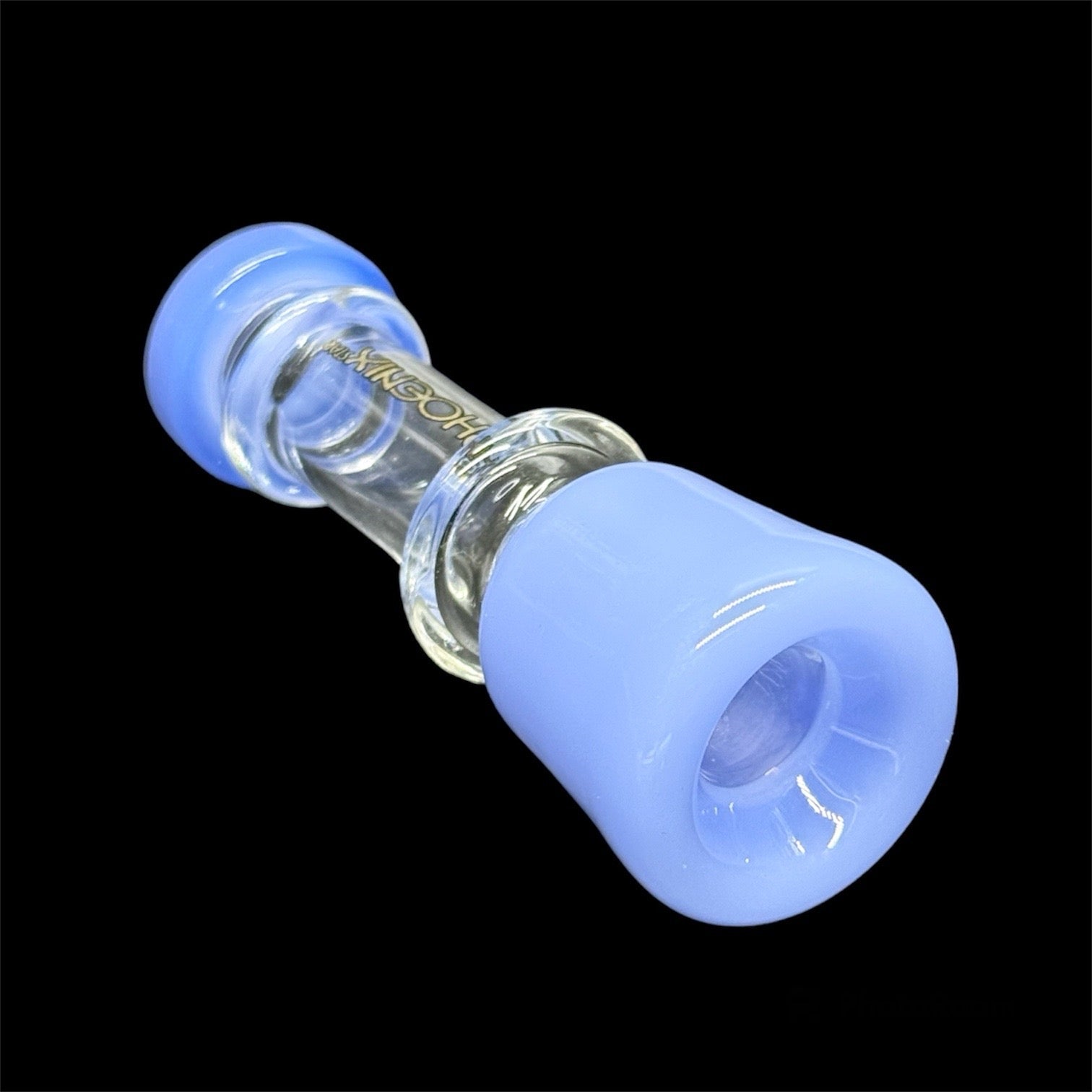 blue chillum pipe