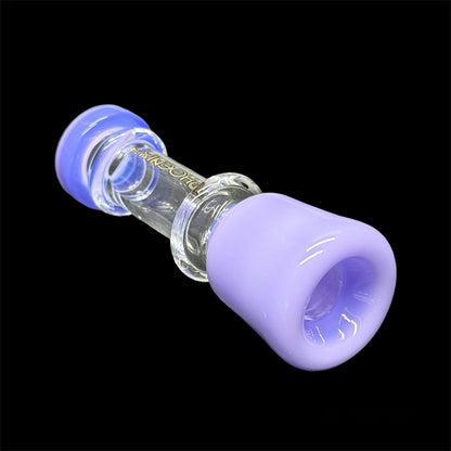 purple chillums glass pipes 