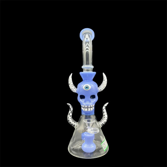 LUTO Unique Skull Bong 10''