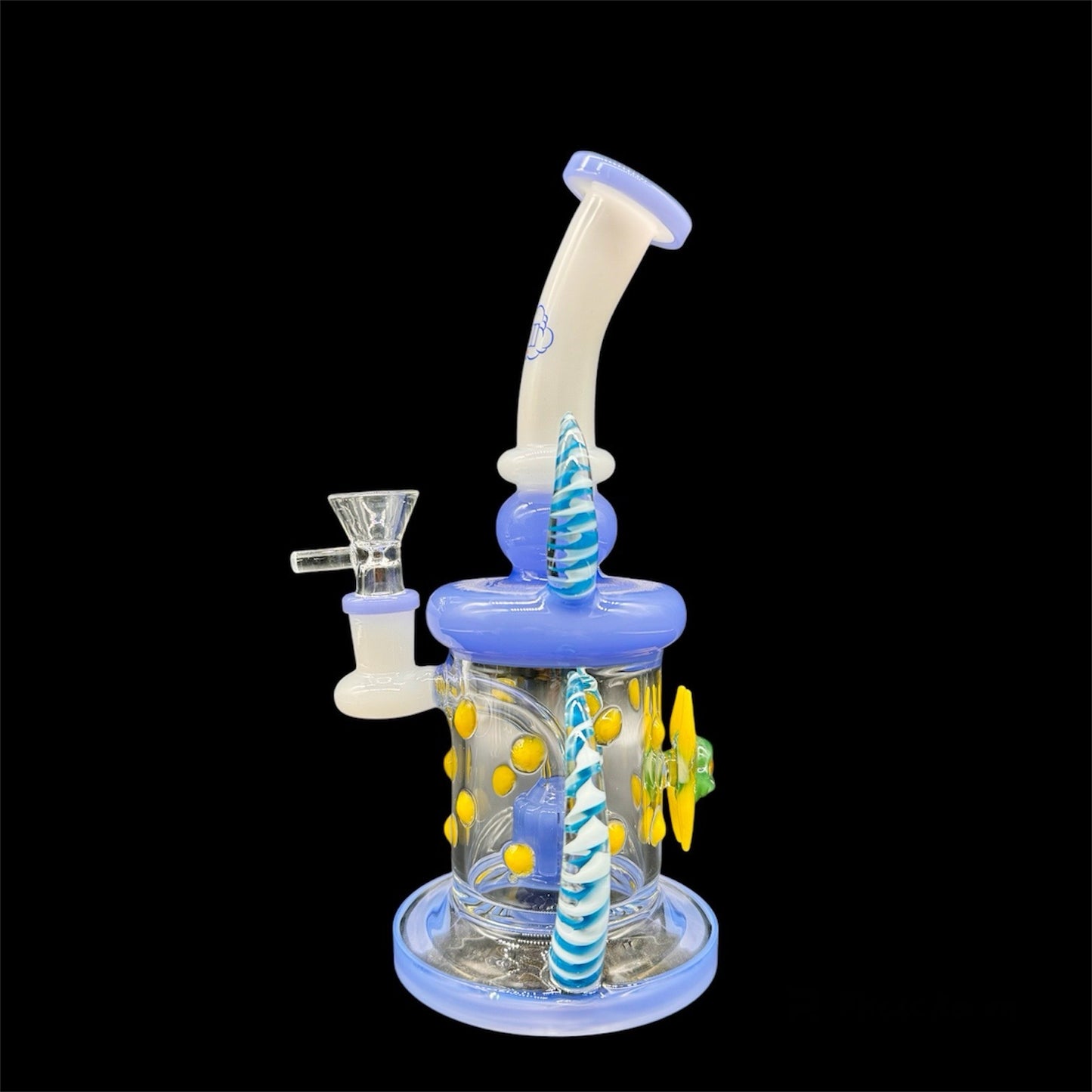 LUTO Blue Horns Water Pipe