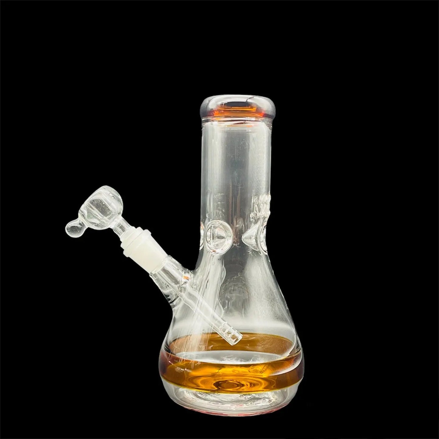 Mini Beaker Glass Bong brown