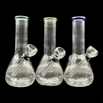 Mini Glass Smoking Bong 6'' uniquesmokeshop.com