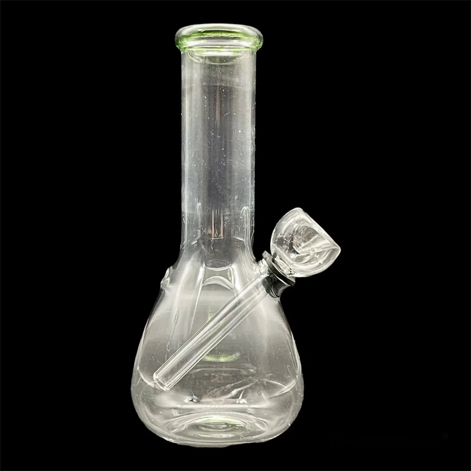 green clear mini bong