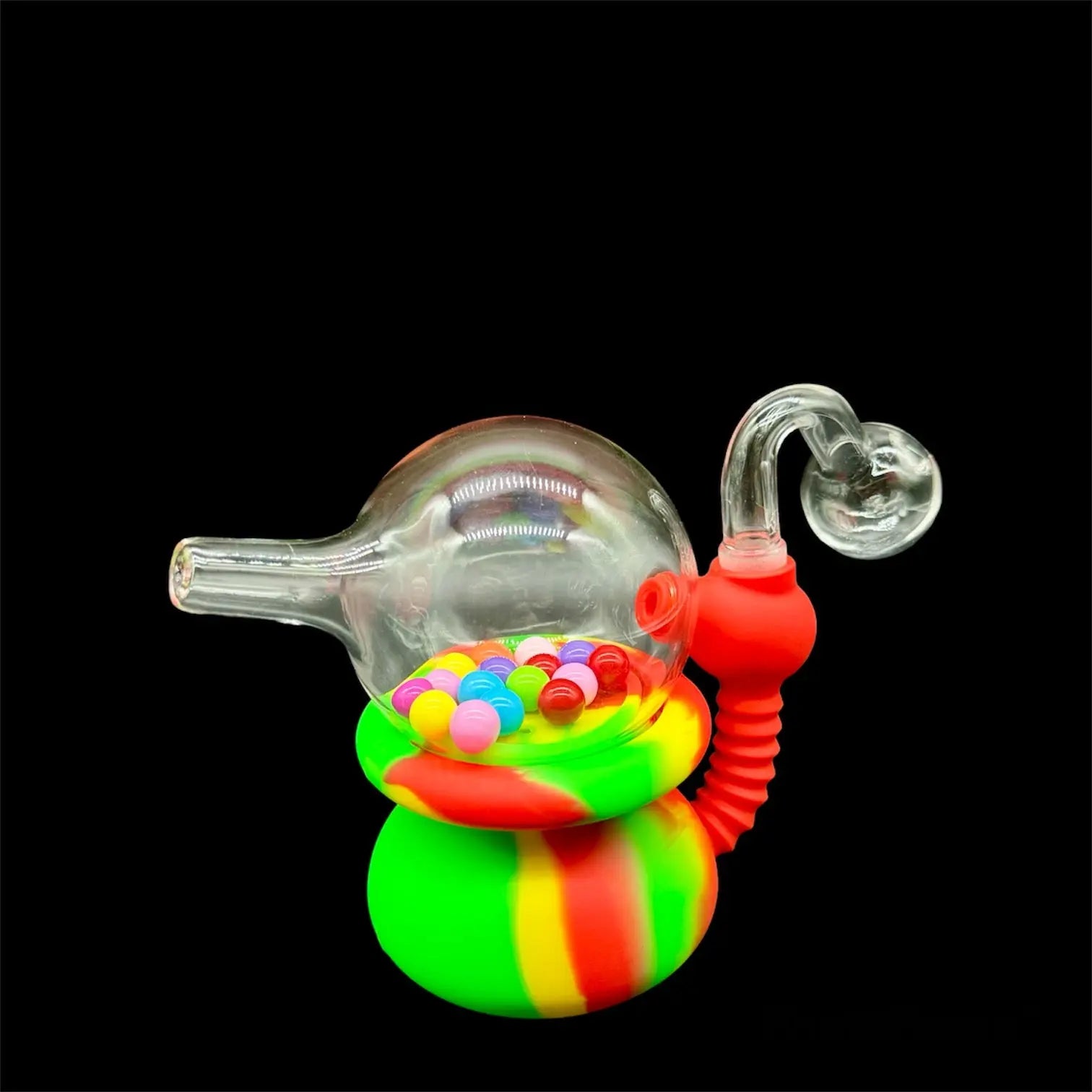 Mini Silicone Oil Burner Bubblers 5’’ random color