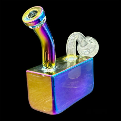 Mini Square Oil bubbler rainbow 