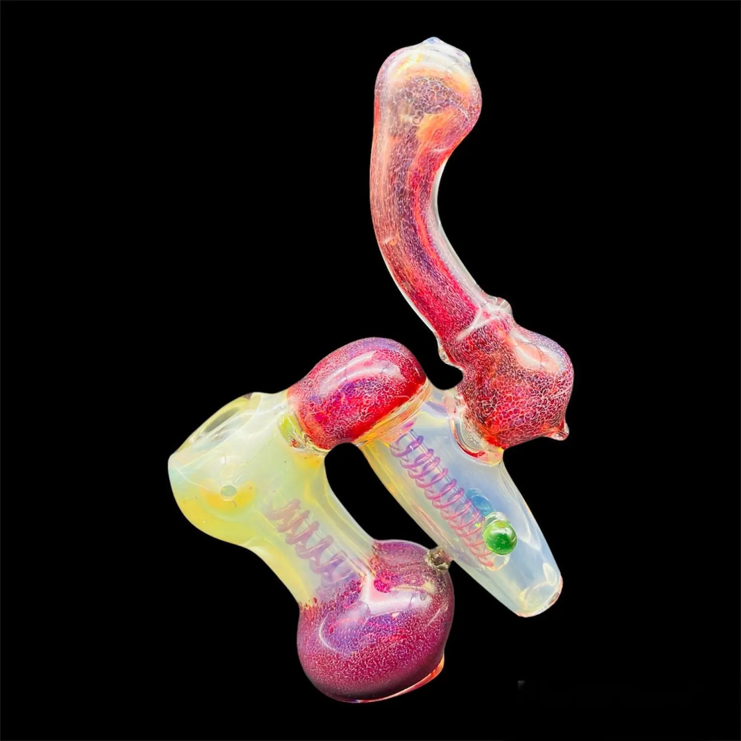 double glass bubblers