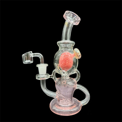 pink recycler bong 