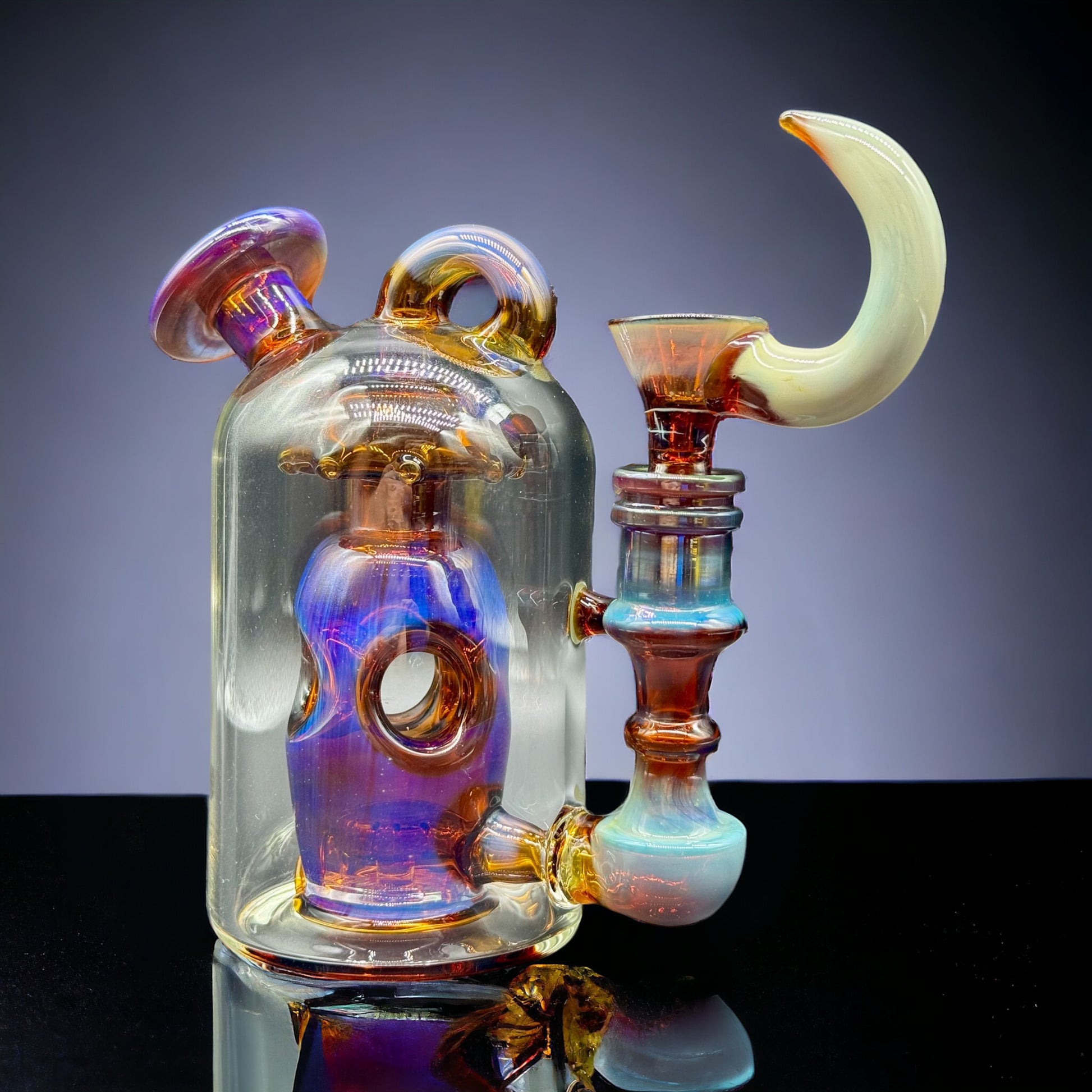 Rhinoceros Horn Recycler bong 