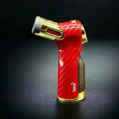 SCORCH TORCH Lighter Powerful Fourth Flame 61754 red color 