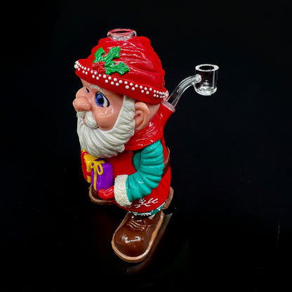 Santa Merry Christmas smoking bong 