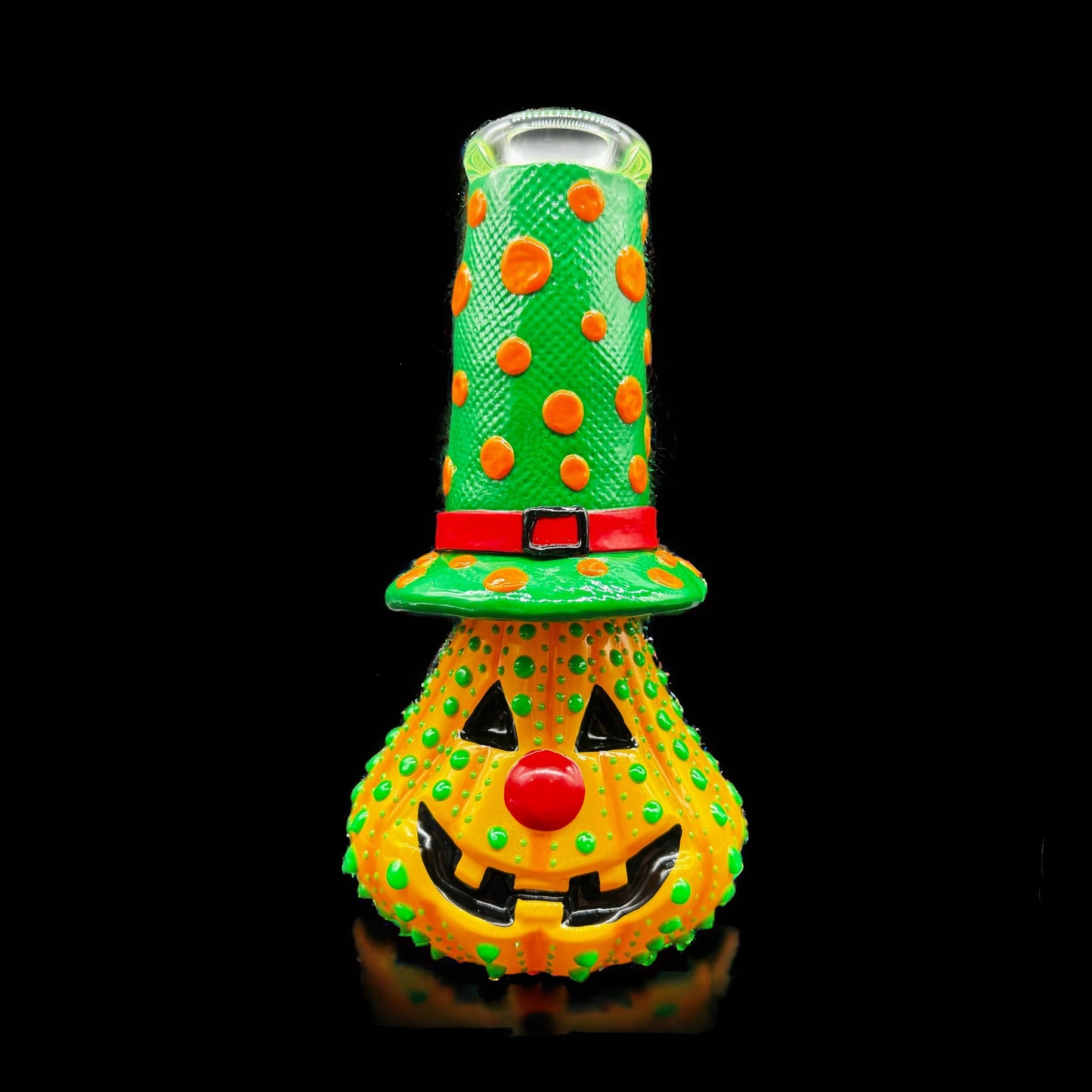 Scary Pumpkin Beaker Glow in the Dark