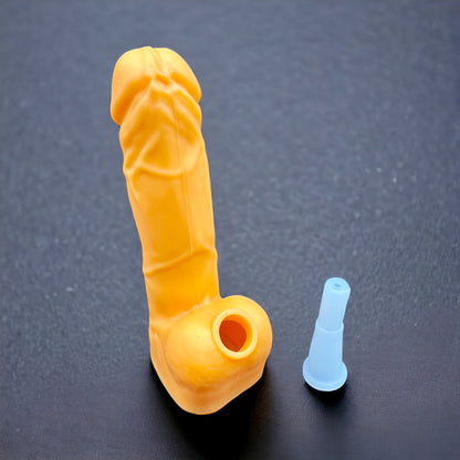 Silicone Realistic Penis Bong 