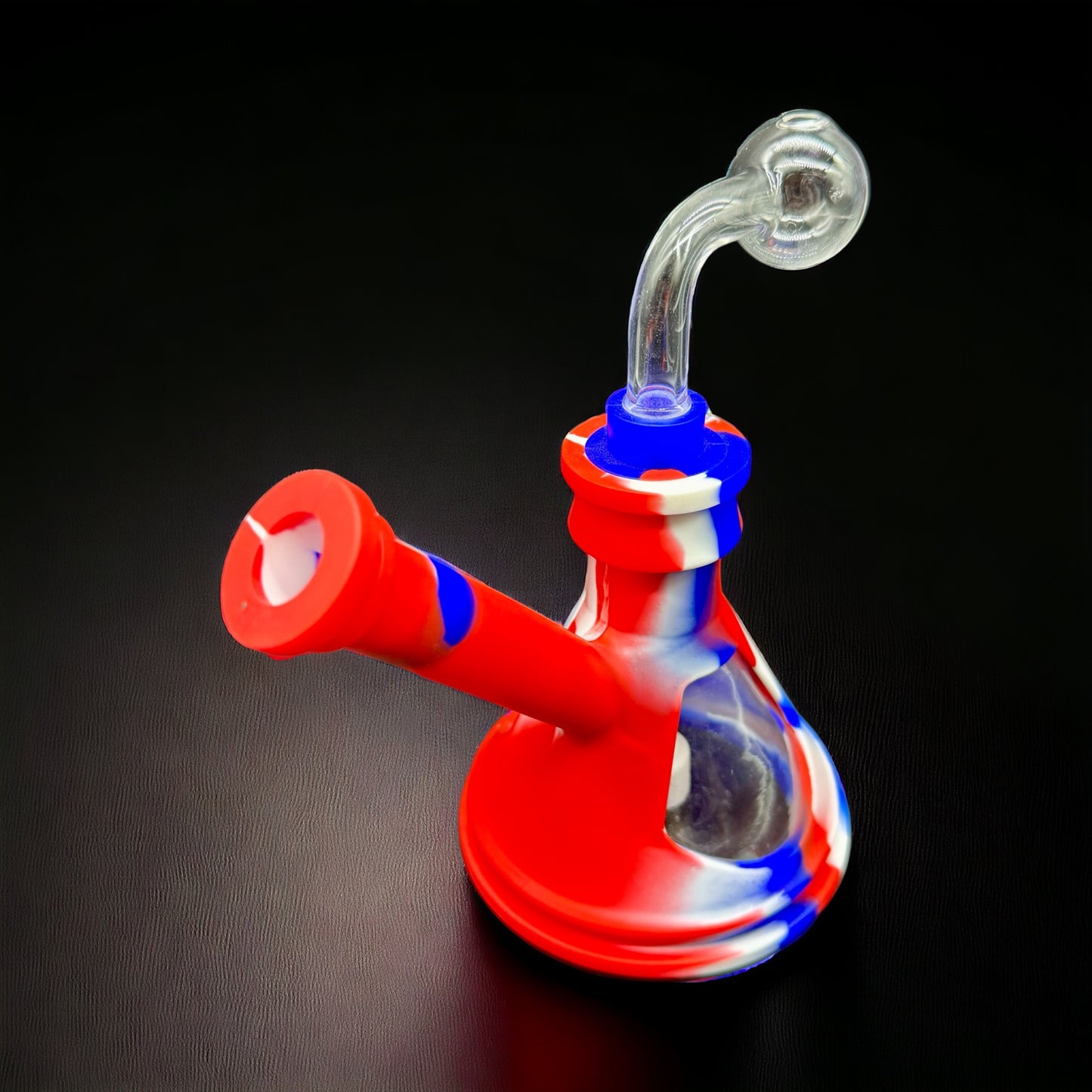 Silicone & Glass Oil Burner Bubbler Water Pipe