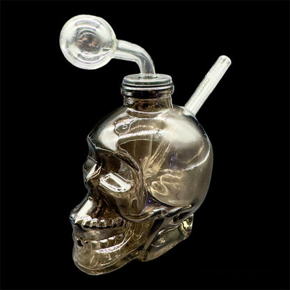 Skull Oil Burner Bubbler black