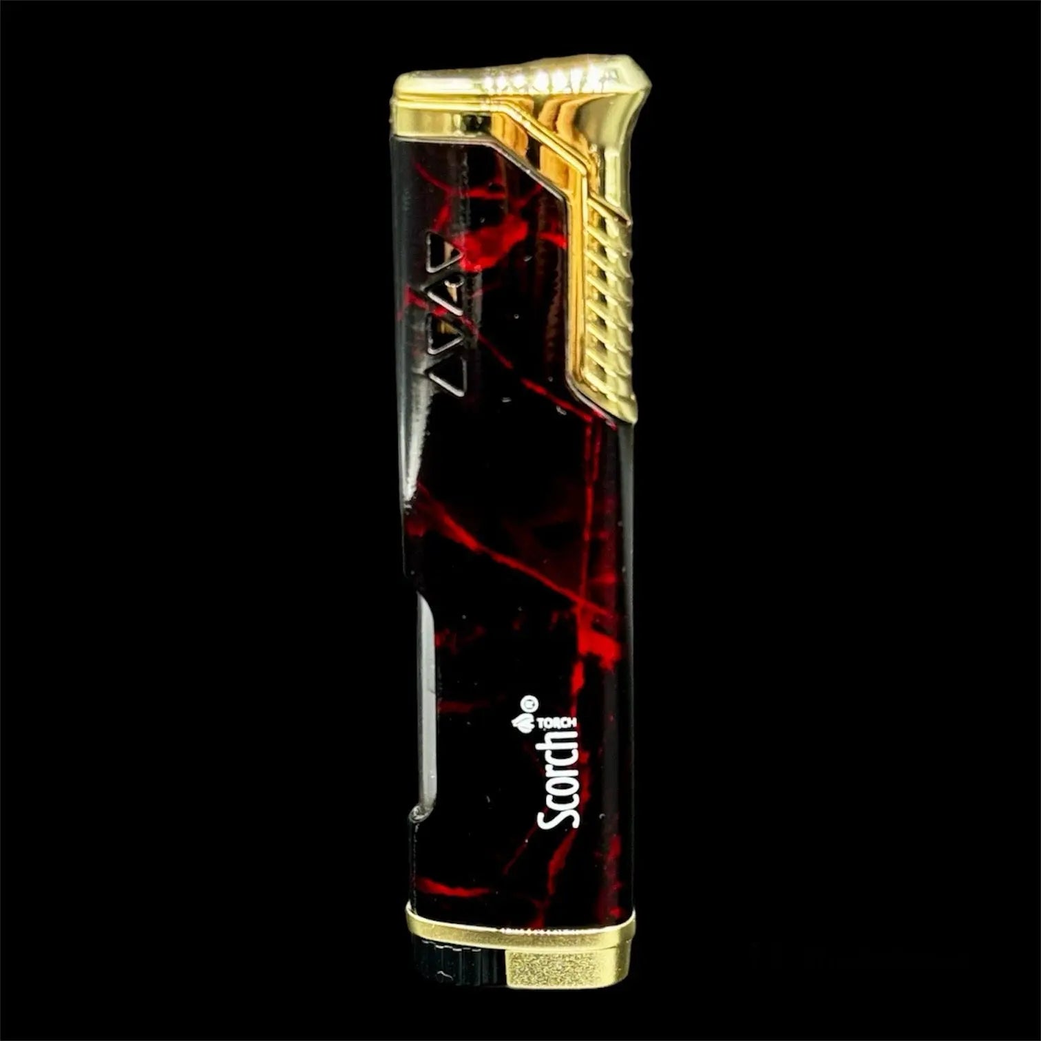 Slim Scorch Torch Lighter 61766 black red 