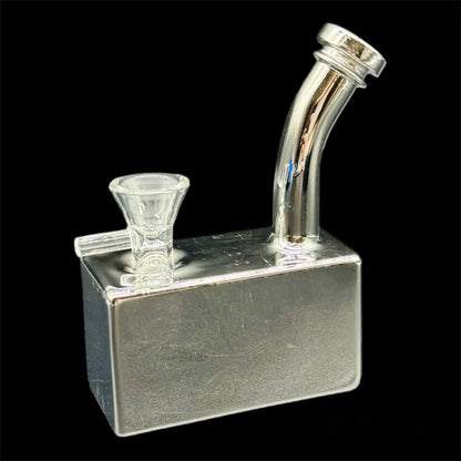 Square Glass Beaker Bong Dab Rig UniqueSmokeShop