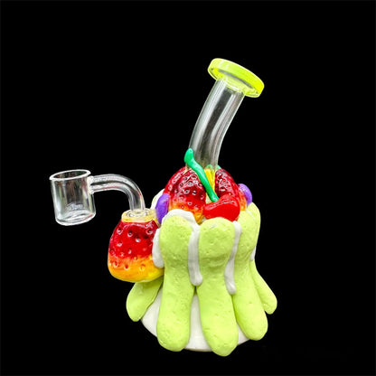 Tiramisu Style Dab Rig 7’' lime